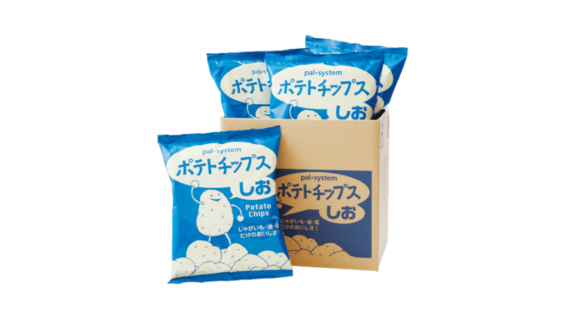 ポテトチップス(しお・のり)