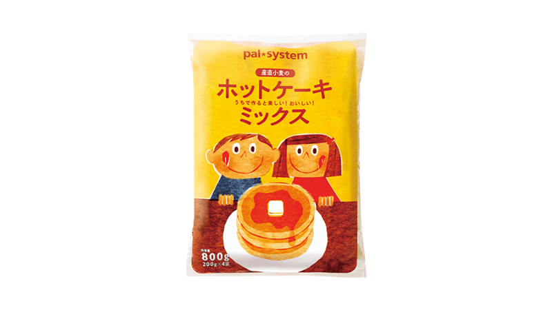 産直小麦のホットケーキミックス
