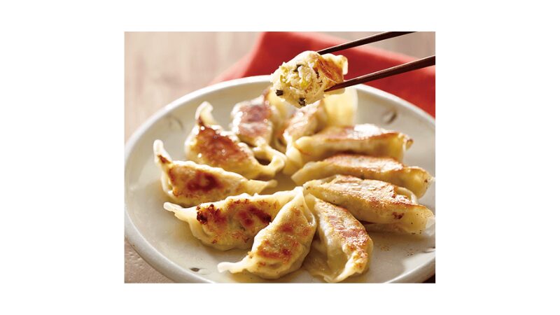 餃子にしよう!